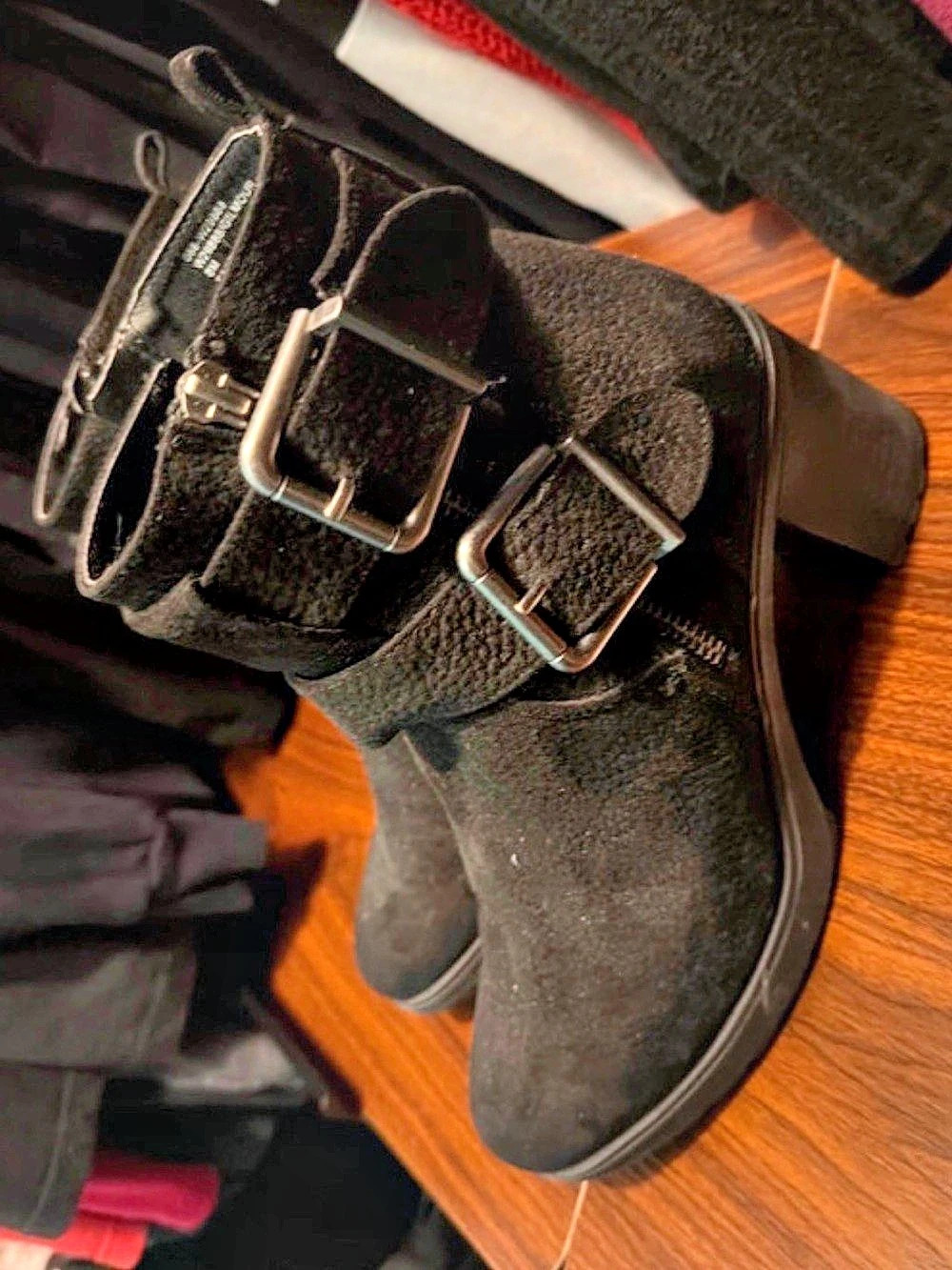 White Mountain Black Boots